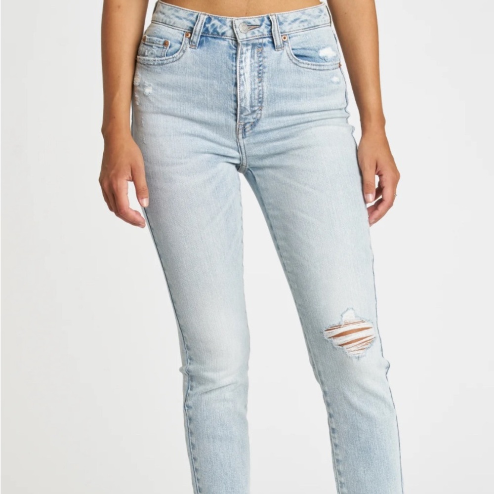 DAILY DRIVER High Rise Skinny Straight